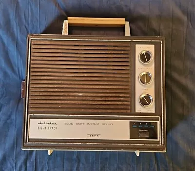 Juliette Portable 8 Track Tape Player Solid State Parts - Non-working 4 Channel • $12