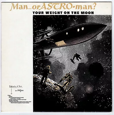 Man Or Astroman Your Weight On The Moon 10  Grey Vinyl Sci-fi Rock'n'roll • £25