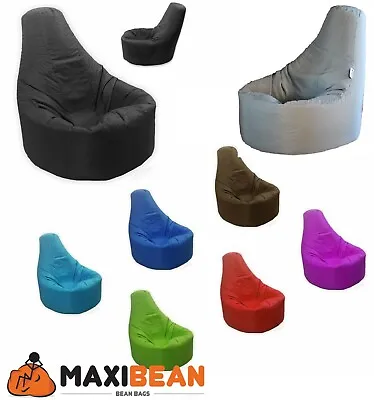 Bean Bag Gaming Chair Gamer Beanbag Indoor & Outdoor Garden Big Arm Chair Large • £41.95