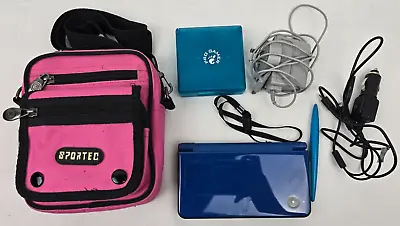 Nintendo DSi XL Console Midnight Blue With Charger And  Accessories • $219.99