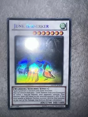 Yugioh Junk Berserker Ghost Rare • £35