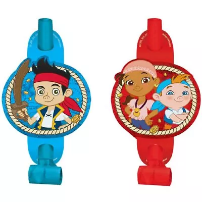 Jake And The Never Land Pirates Kids Birthday Party Favor Horns Blowouts • £10.10