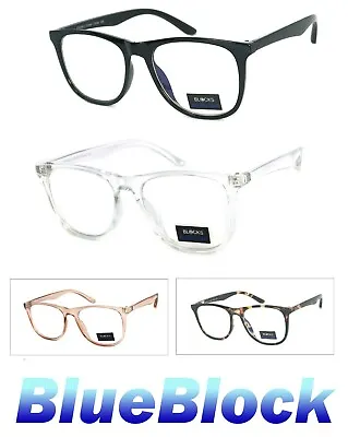 Blue Light Blocking Glasses Computer Gaming Retro Eyewear Vision Care Protection • $9.99