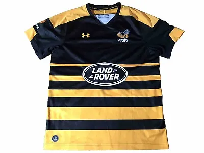 London Wasps Rugby Shirt M 2018/2019 • £23.50