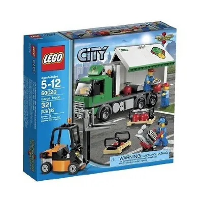 60020 CARGO TRUCK City Town Lego NEW Sealed Legos Set FORK LIFT Forklift Retired • $99.99