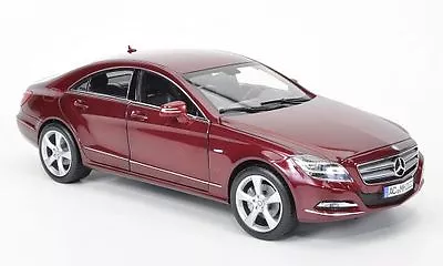 Norev 2012 Mercedes Benz Cls Dark Red 1:18 Rare! • $499