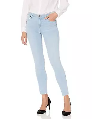 PAIGE 293840 Verdugo  Stretch Mid Rise Ultra Skinny Fit Raw Hem  Margarita 29 • $143.65