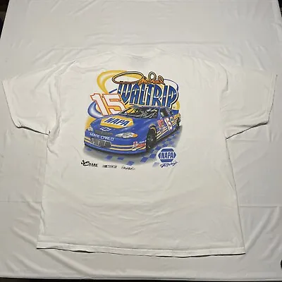 $49.99 • Buy Vintage 90s Michael Waltrip T-Shirt Mens XXL NASCAR Racing NAPA Auto Parts Chevy