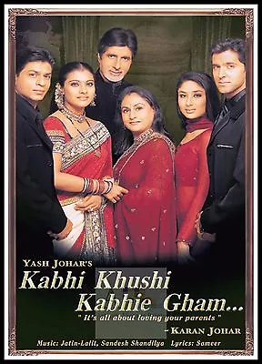 Kabhi Khushi Kabhie Gham Movie Poster A1 A2 A3 • £15.99