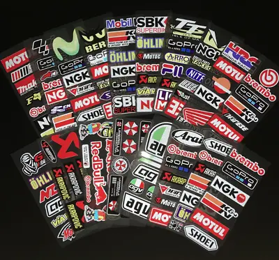 100PCS JDM Stickers Pack Car Motorcycle Racing Motocross Helmet Vinyl Decals Lot • $12.99