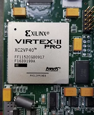 Lot Of 10 Pieces Xilinx Virtex II PRO XC2VP40on A Working Board For IC Reclaim  • $378.72