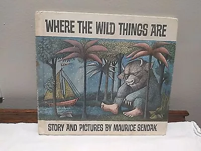 Where The Wild Things Are Maurice Sendak Book Club Edition HC 1963 • $18