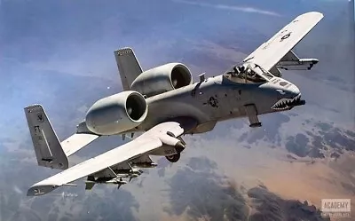 Academy 1/48 USAF A-10C Thunderbolt II  75th FS Flying Tigers  Plastic Model Kit • $83.99