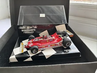 Paul’s Model Art 1:43 Minichamps Formula Series Ferrari 312 T4 G. Villeneuve • £30