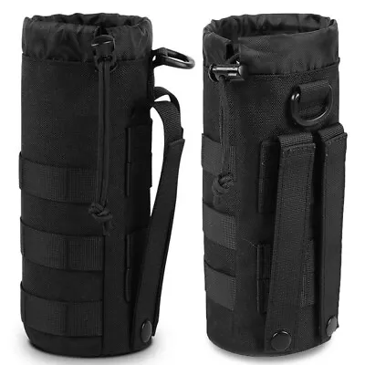 Tactical Molle Military Water Bottle Pouch For Outdoor Camping Hiking Backpack • $5.99