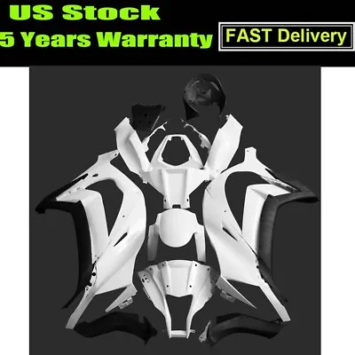  Unpainted Raw Fairing Kit For Kawasaki Ninja ZX10R 2011-2015 ABS Bodywork Set • $215.90