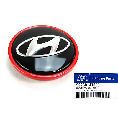  18  Aluminum Wheel Hub Center Cap ⭐GENUINE⭐ 52960J3000 Fits Veloster 2019-2021 • $10.35