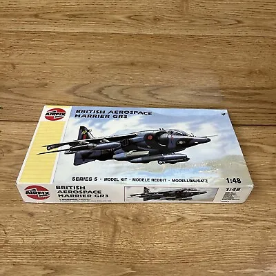 AIRFIX 1/48 British Aerospace Harrier GR3 5102 Model Kit New Open Box • $44.99