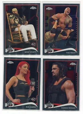 2014 Topps Chrome WWE BASE CARDS #1-110 - PICK FROM LOT - RC ROOKIES & VETS • $0.99