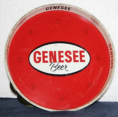 Vintage GENESEE BEER - TIN BEER TRAY The Genesee Brewing Co Rochester New York • $18.99