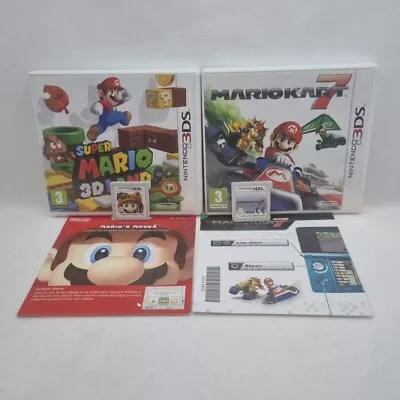 Super Mario 3d Land & Mario Kart 7  (Nintendo 3DS Games Bundle)  • £20.99