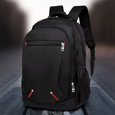 $29.98 • Buy Mens Boys Large Backpack Big Rucksack Travel Hiking School Bag Fishing Sports▽