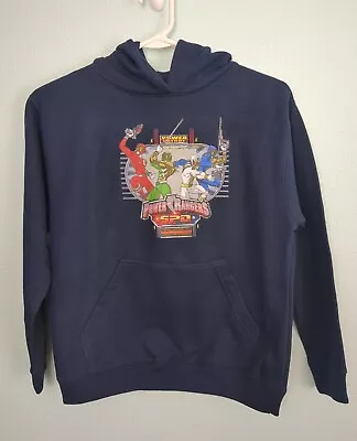 Mighty Morphin Power Rangers SPD Navy Hoodie Sweatshirt Boys Small (8) NWT 2004 • $19.99