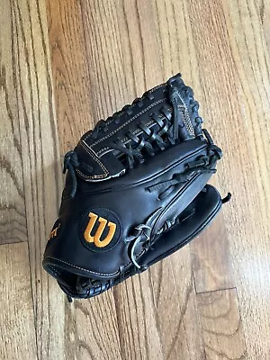 Wilson A2K 12” Baseball Glove A2000 Pitcher’s Glove Black • $225