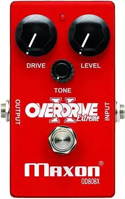 Maxon Japan OD-808X Overdrive Electric Guitar Effect Pedal • $159.99