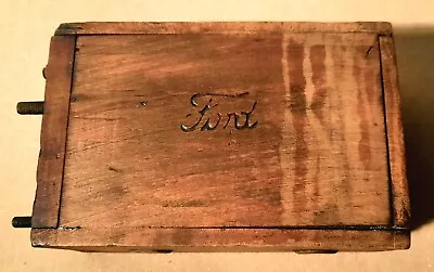$40 • Buy Vintage Ford Model A/T Ignition Coil Wooden Buzz Box . Untested