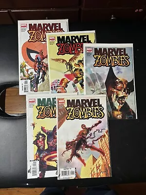 Marvel Zombies #1-5 Set  (Marvel  2006) • $150