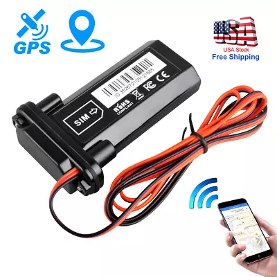 *Real Time GPS Tracker GSM GPRS Tracking Device For Car Vehicle Motorcycle Bike • $19.99