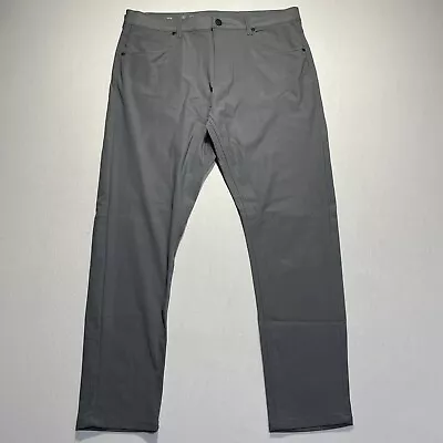 Desert Dunes Pants Mens 34x30 (34x28) Gray 4 Way Stretch Moisture Wicking Golf • $19.88