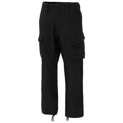 £24.95 • Buy MFH Allround Softshell Trousers Mens Army Trekking Work Cargo Military Black