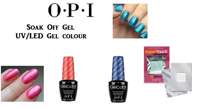 £8.50 • Buy OPI Soak Off Gel UV Nail Polish Colour & Base/Top Coat Genuine Product -15ml
