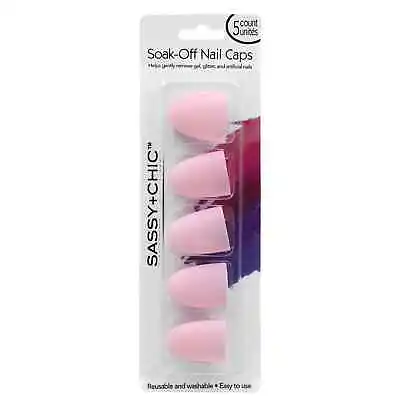 Sassy+Chic Soak Off Nail Caps 5-ct. Packs • $6.99