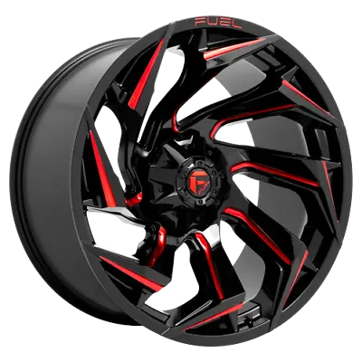 17 Inch Black Red FUEL Wheels Rims Chevy Silverado 1500 GMC Sierra 6 Lug 17x9  • $1412