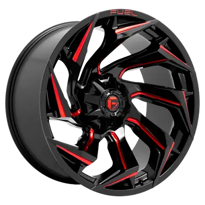 20 Inch Black Red Wheels Rim Ford F150 Truck 6x135 Lug Fuel Offroad D755 20x9  • $1856