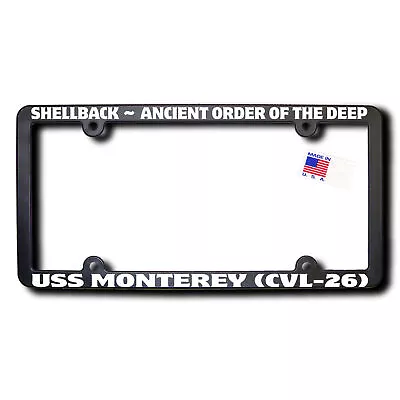 Shellback USS MONTEREY (CVL-26) License Frame • $17.99