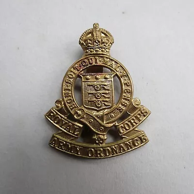 £5 • Buy Military Cap Badge Royal Army Ordnance Corps British Army 1919-47 Pattern