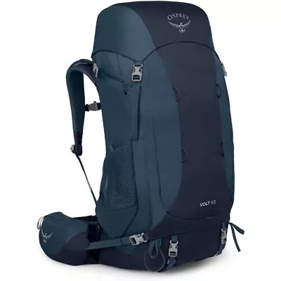 Osprey Volt 65L Men's Backpacking Backpack Muted Space Blue Extended Fit • $200
