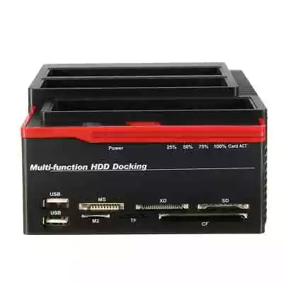 £54.99 • Buy Hard Drive Docking Station Offline Clone Card Reader Hub To SATA IDE HDD SSD 
