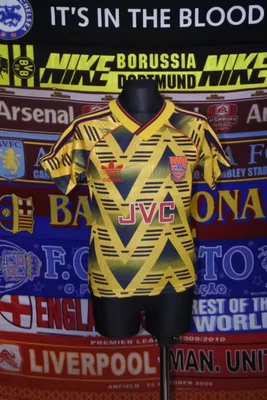 £77.99 • Buy 4.5/5 Arsenal Boys 22 -24  1991 Bruised Banana Football Shirt Jersey  Soccer