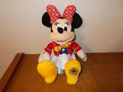 Disney Cruise Line Minnie Mouse Sailor 11  Plush Toy Doll • $21.99