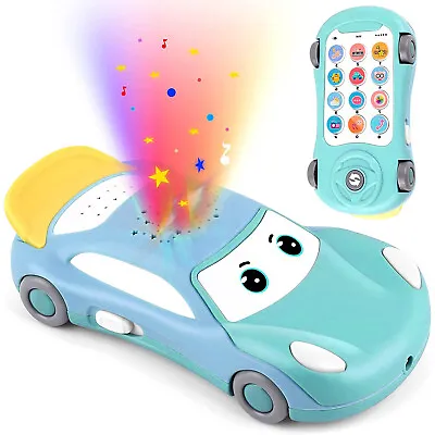 Baby Musical Car Phone Toys For 1 Year Old Boy Kids Early Education Learning Toy • £8.99