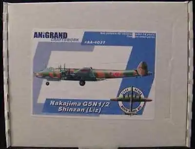Anigrand Models 1/144 NAKAJIMA G5N1 SHINZAN LIZ Japanese WWII Bomber • $167.84