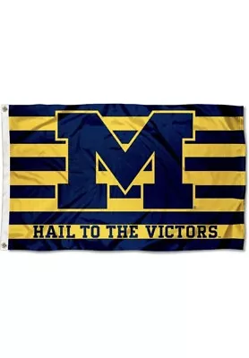 Michigan Wolverines 3x5 Flag Hail To The Victors  FREE Shipping USA Seller • $13