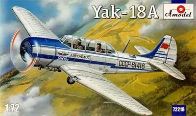 A-Model 72218 Yakovlev Yak-18A 1:72 Aircraft Model Kit • £16.95