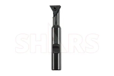 SHARS 1/2 X 3/8  Shank 60° Indexable Dovetail Cutter W/Certificate Save $66 P] • $20
