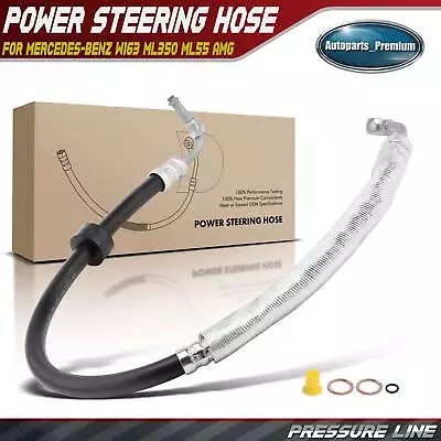 Power Steering Pressure Line Hose Assembly For Mercedes-Benz W163 ML350 ML55 AMG • $38.99